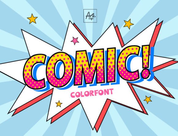 Comic: A Retro Revival in Digital Design