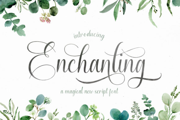 Enchanting Script: A Timeless Handwritten Font