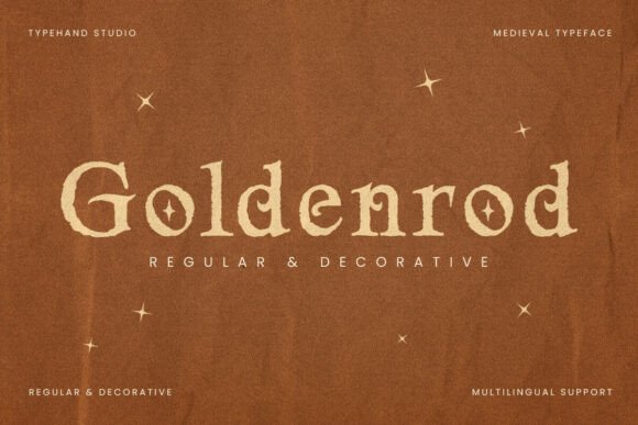 Goldenrod: Timeless Typography