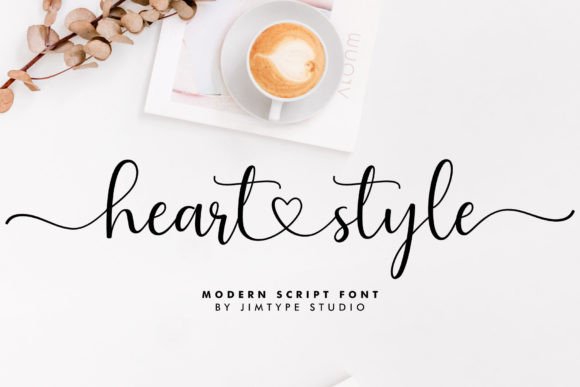 Heart Style: A Font of Love and Elegance
