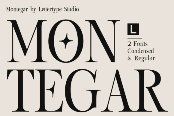 Montegar: A Luxurious Serif for Premium Branding