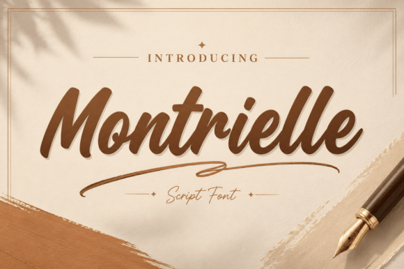 Montrielle: A Signature Script for Elegant Design