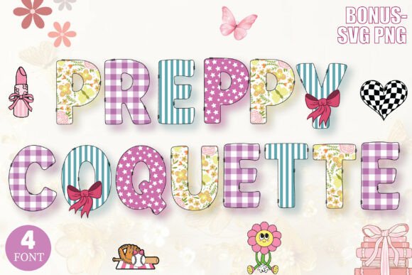 Preppy Coquette Decorative