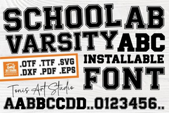 School Varsity: Bold and Timeless Design
