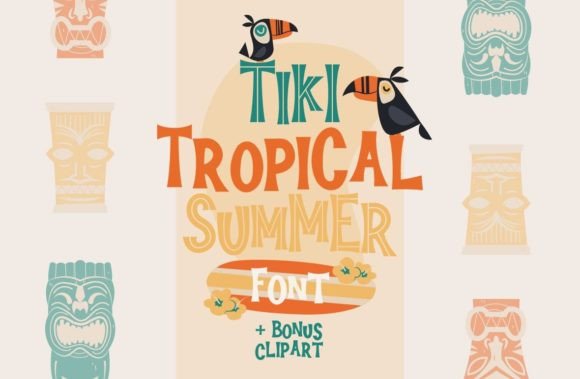 Tiki Tropical Summer: A Retro Revival for Modern Design