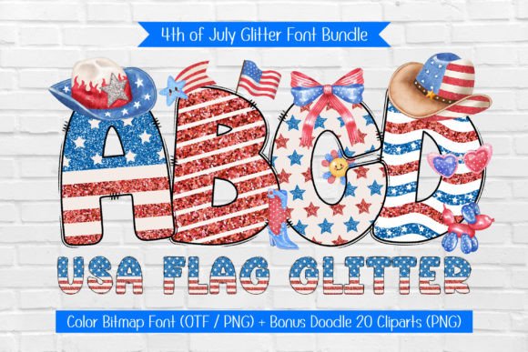 USA Flag Glitter: A Patriotic Design Resource for Creative Professionals and DIY Enthusiasts